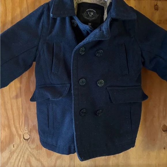 Kids Navy Peacoat size 3T - Picture 2 of 7